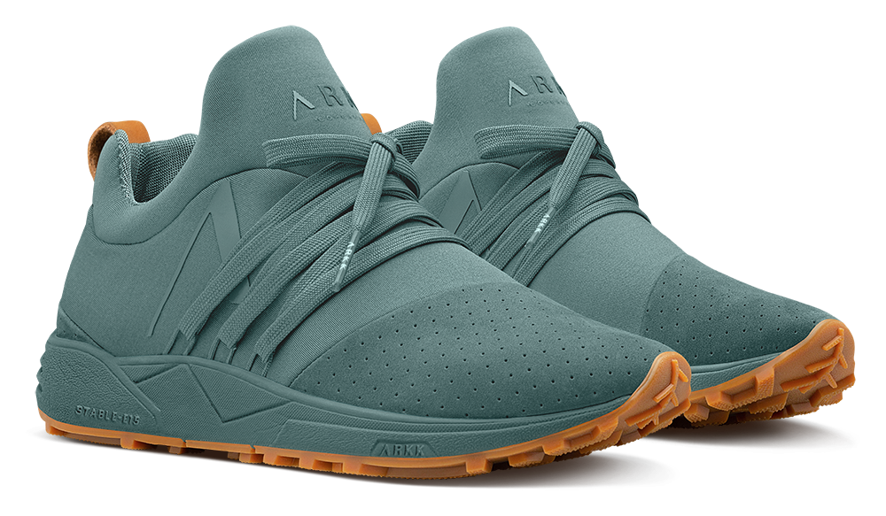 ARKK Collection Raven Nubuck S-E15 Vibram | Silver Pine Brown Gum | Women Raven